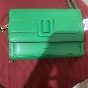 Forever Young Vibrant Green Crossbody Bag